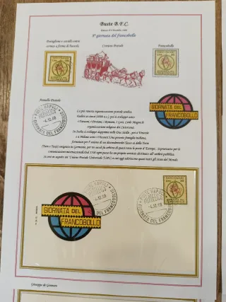 Francobolli e FDC Giornata del Francobollo 1966