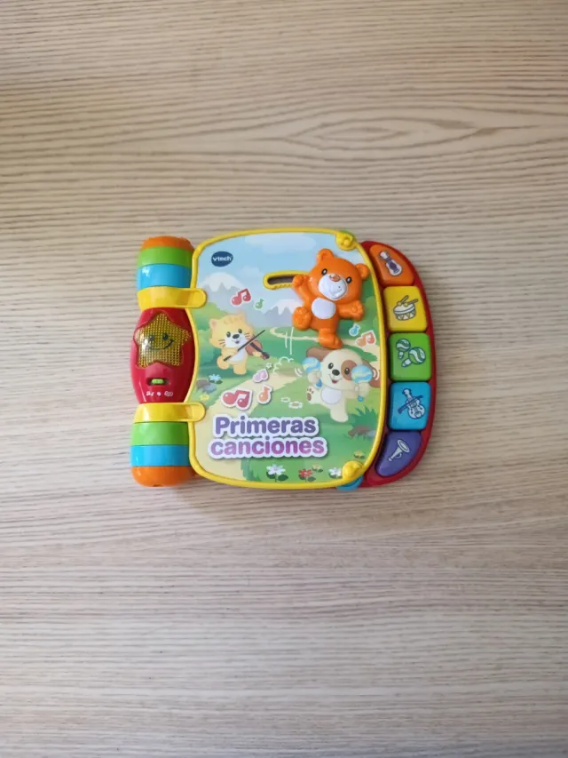 Cuento con música y luces para bebés