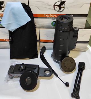 Telescopio Monocular HD • Zoom 80x • Prisma BAK4