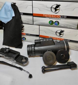 Telescopio Monocular HD • Zoom 80x • Prisma BAK4