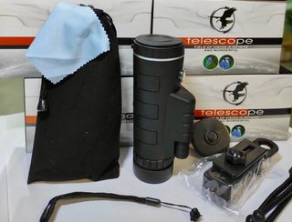 Telescopio Monocular HD • Zoom 80x • Prisma BAK4