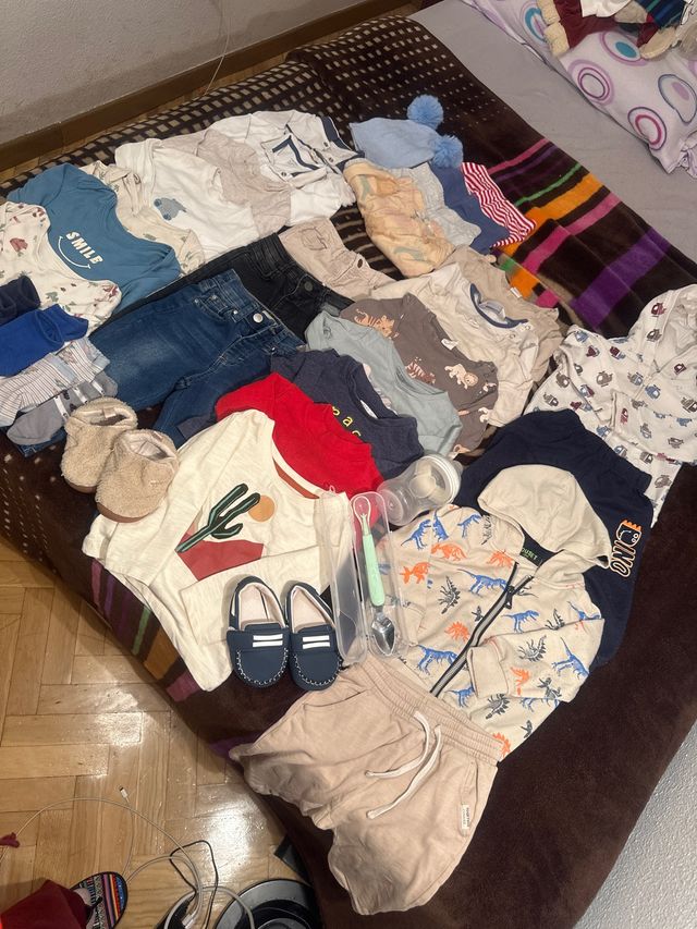 Lote Ropa Bebé 12 Meses 35 piezas