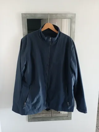 Cazadora azul forro polar XL