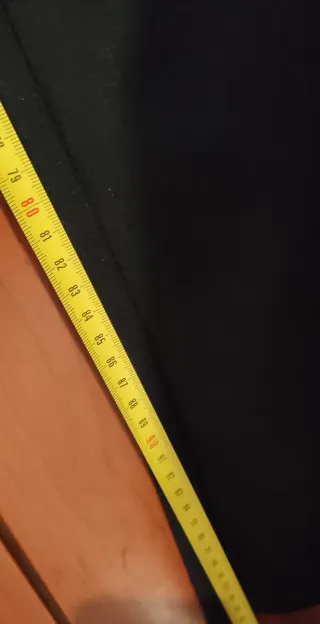 Pantaloni neri a zampa XXL