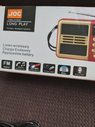 Radio JOC H1822BT Bluetooth MP3 FM