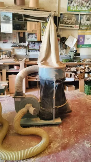 Aspirador industrial para taller