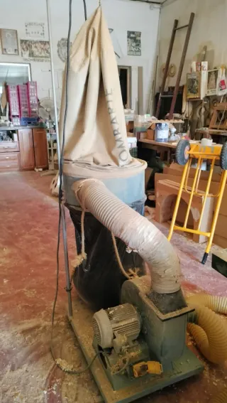 Aspirador industrial para taller