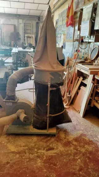 Aspirador industrial para taller