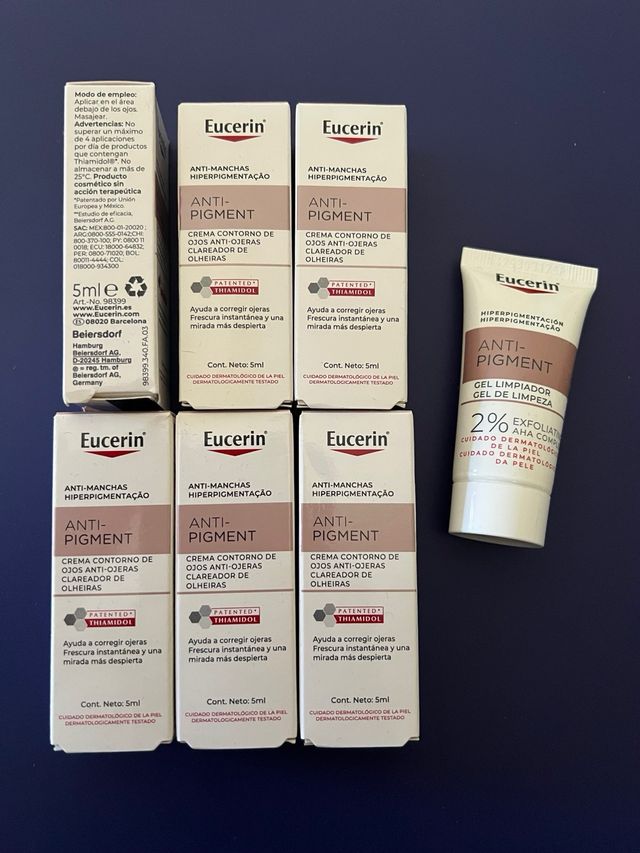 Eucerin Anti-Pigment Crema Contorno Ojos 5ml x 6