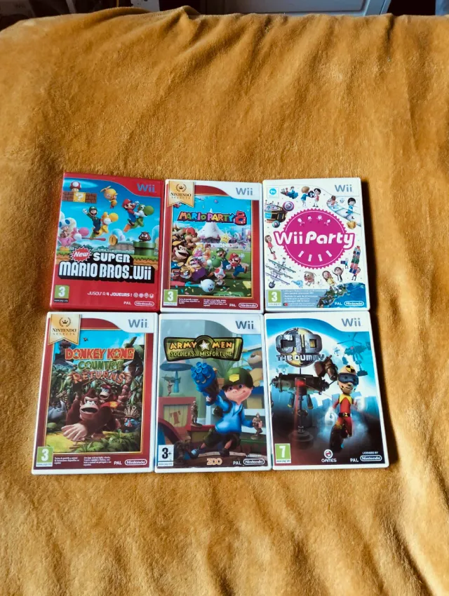 Juegos Nintendo Wii originales