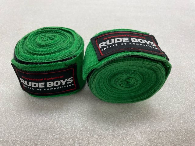 Vendas Boxeo Rude Boys 5m Verdes Nuevas