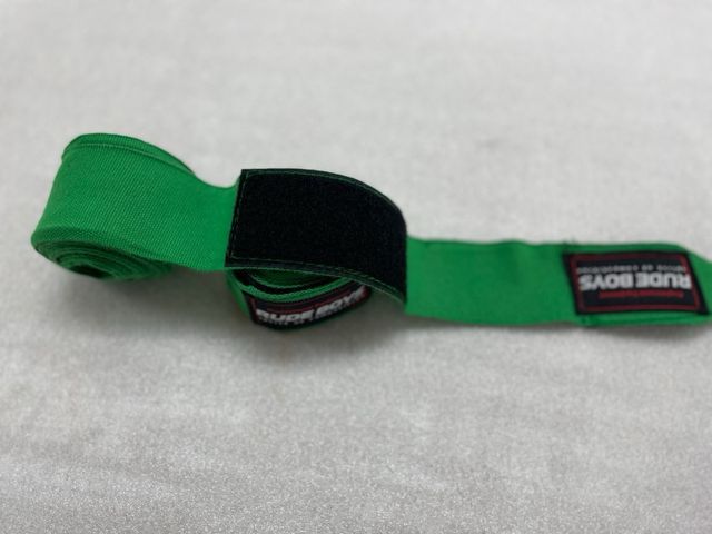 Vendas Boxeo Rude Boys 5m Verdes Nuevas