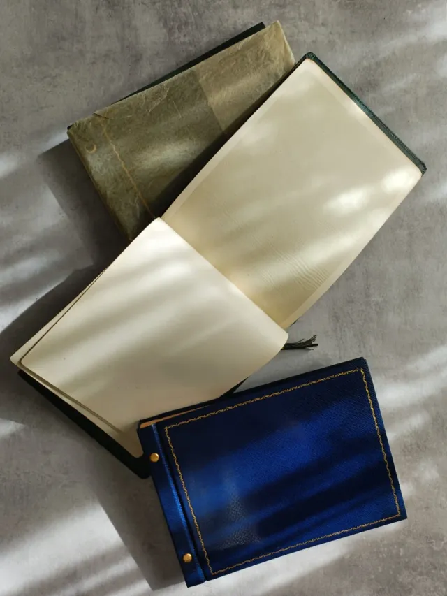 3 Álbumes de fotos vintage