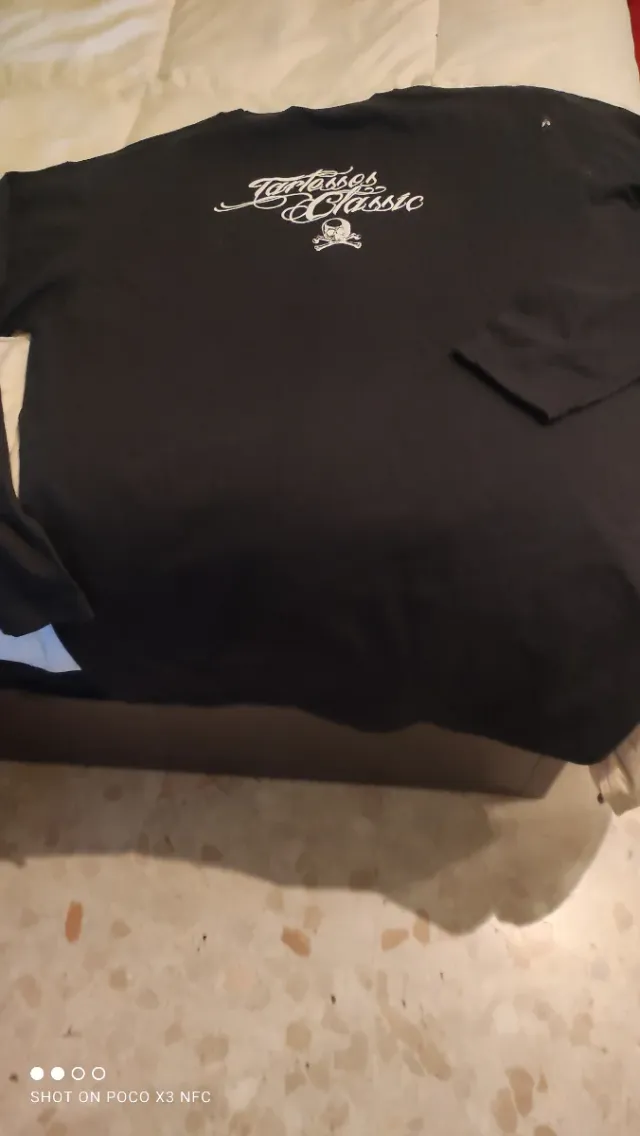 Camiseta Gorillaz Manga Larga Negra