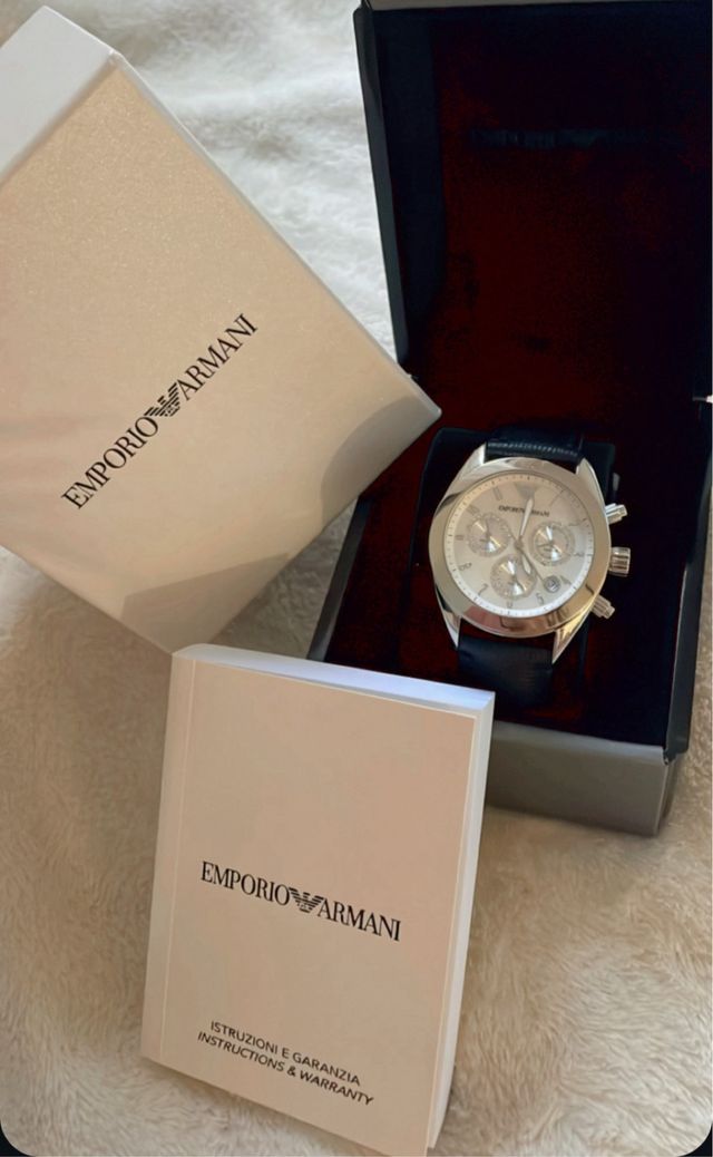 Reloj Emporio Armani Piel Mujer Nuevo