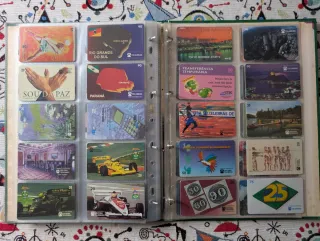 220 Schede Telefoniche Italia e Monete