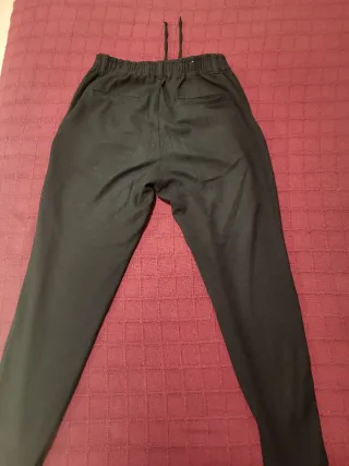 Pantalón Zara Hombre Negro Jogger