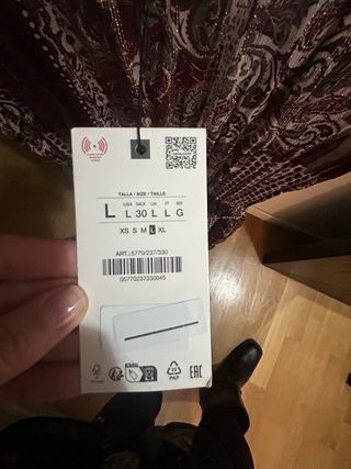 Vestido Zara estampado mujer
