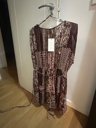 Vestido Zara estampado mujer