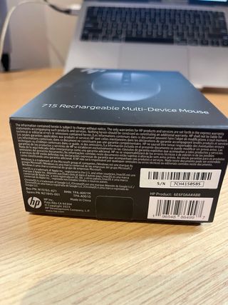 Ratón HP 715 Multidispositivo Recargable