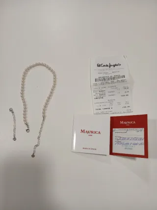 Collar de perlas Majorica