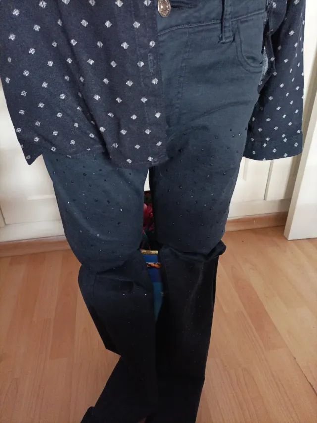 Conjunto Pantalón y Camisa Azul