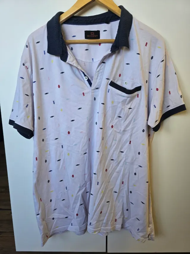 Polo HOSIERY estampado hombre