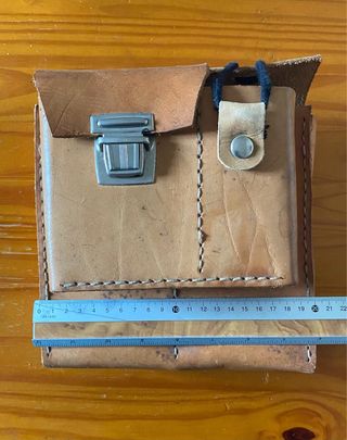 Bolsa de herramientas de cuero