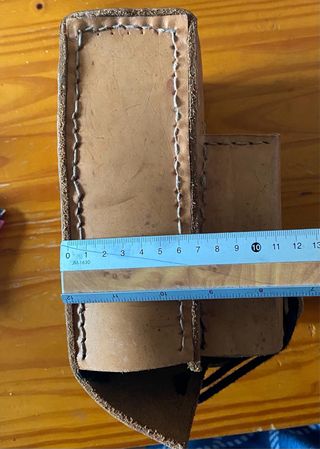 Bolsa de herramientas de cuero