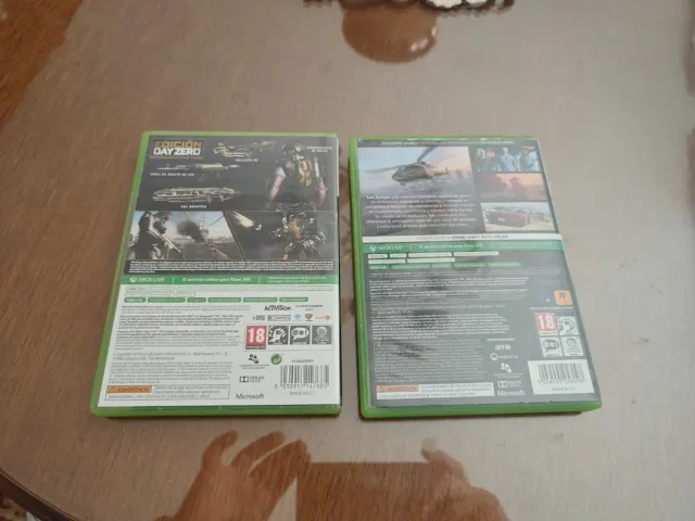 Juegos Xbox 360: Call of Duty y GTA V