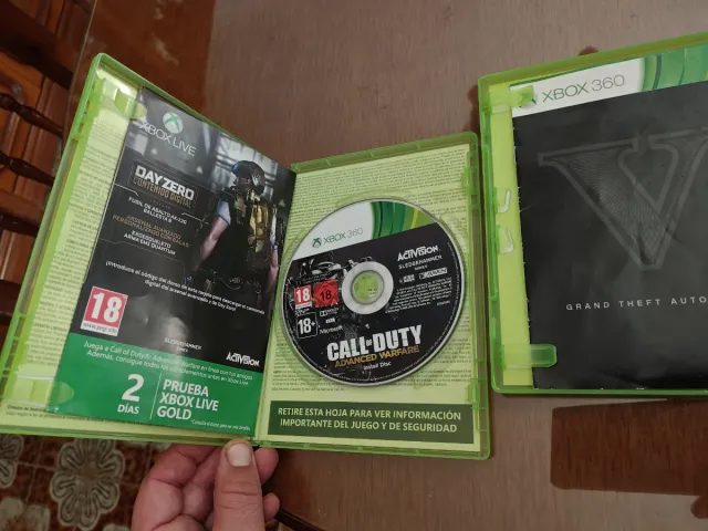 Juegos Xbox 360: Call of Duty y GTA V