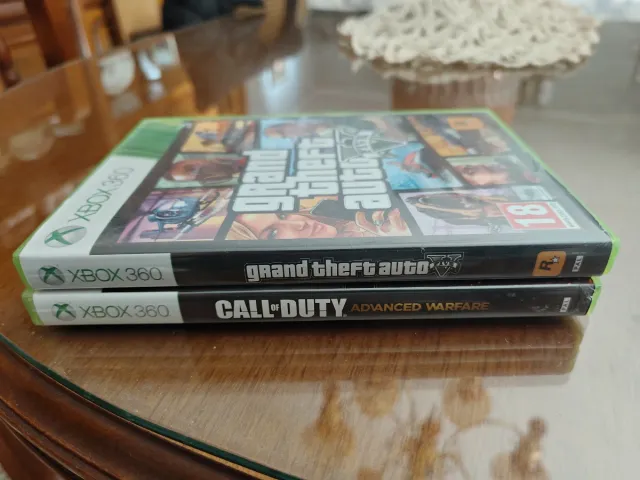 Juegos Xbox 360: Call of Duty y GTA V