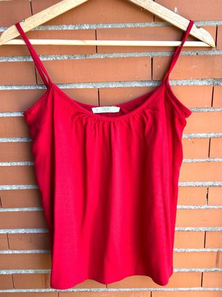 BLUSA DE TIRANTES DE MANGO