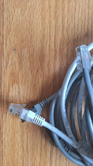 Lote 6 Latiguillos UTP Cat 6 cable internet Rj 45