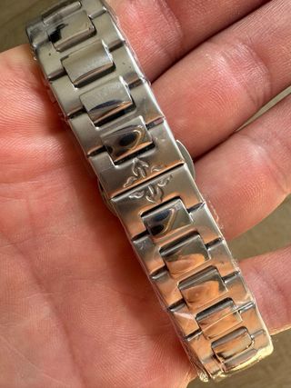 Reloj Patek Philippe de acero plateado y blanco