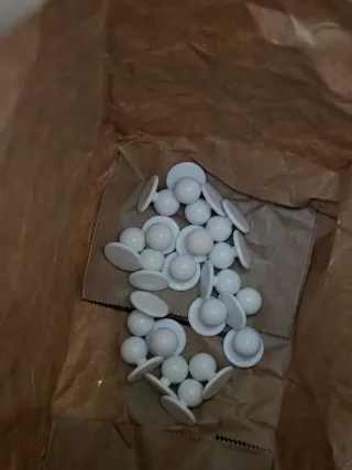 Chaqueta Cocinero Blanca y Marrón