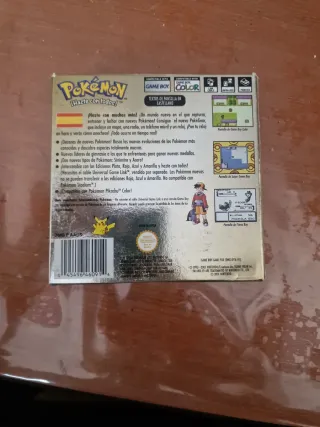 Pokémon Edición Oro Game Boy Color