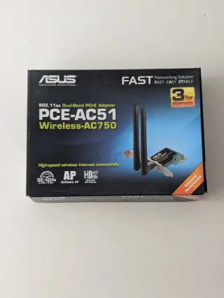 ASUS PCE-AC51 Adaptador WiFi Dual-Band