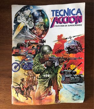 TECNICA Y ACCION Colección Supercromos ANTIGUA