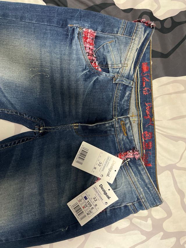 Pantalones vaqueros mujer Desigual