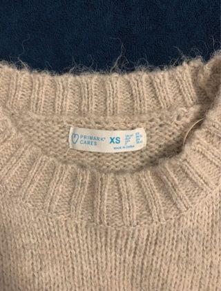 Vestito maglione Primark beige taglia unica