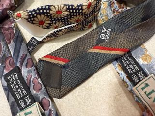 4 Corbatas Lanvin, de seda