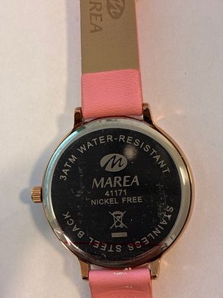 Reloj Marea Sra B41171/3 Flor Rosa Dorado //PVP 36