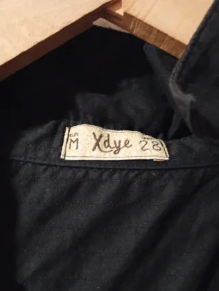 Vestido negro con botones