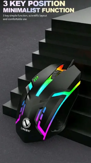 Ratón Gaming LIMERIE RGB Efecto Respiración