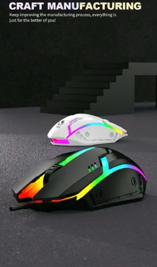 Ratón Gaming LIMERIE RGB Efecto Respiración
