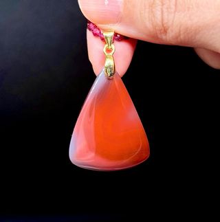 Colgante Agata Botswana Rosa