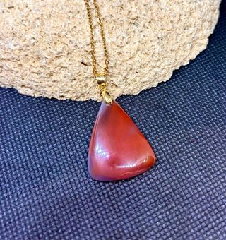 Colgante Agata Botswana Rosa