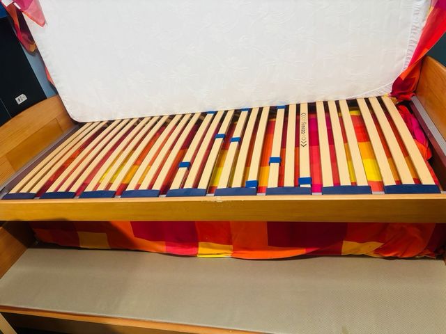 OCASIÓN CONJUNTO DORMITORIO JUVENIL DE PINO MACIZO