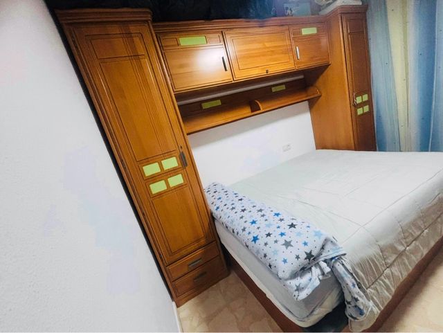 OCASIÓN CONJUNTO DORMITORIO JUVENIL DE PINO MACIZO